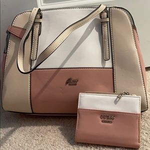 Guess purse and wallet